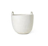 Ferm Living Speckle Flowerpot z bílé, 30 cm