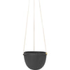 Ferm Living Speckle Pot Velká, tmavě šedá