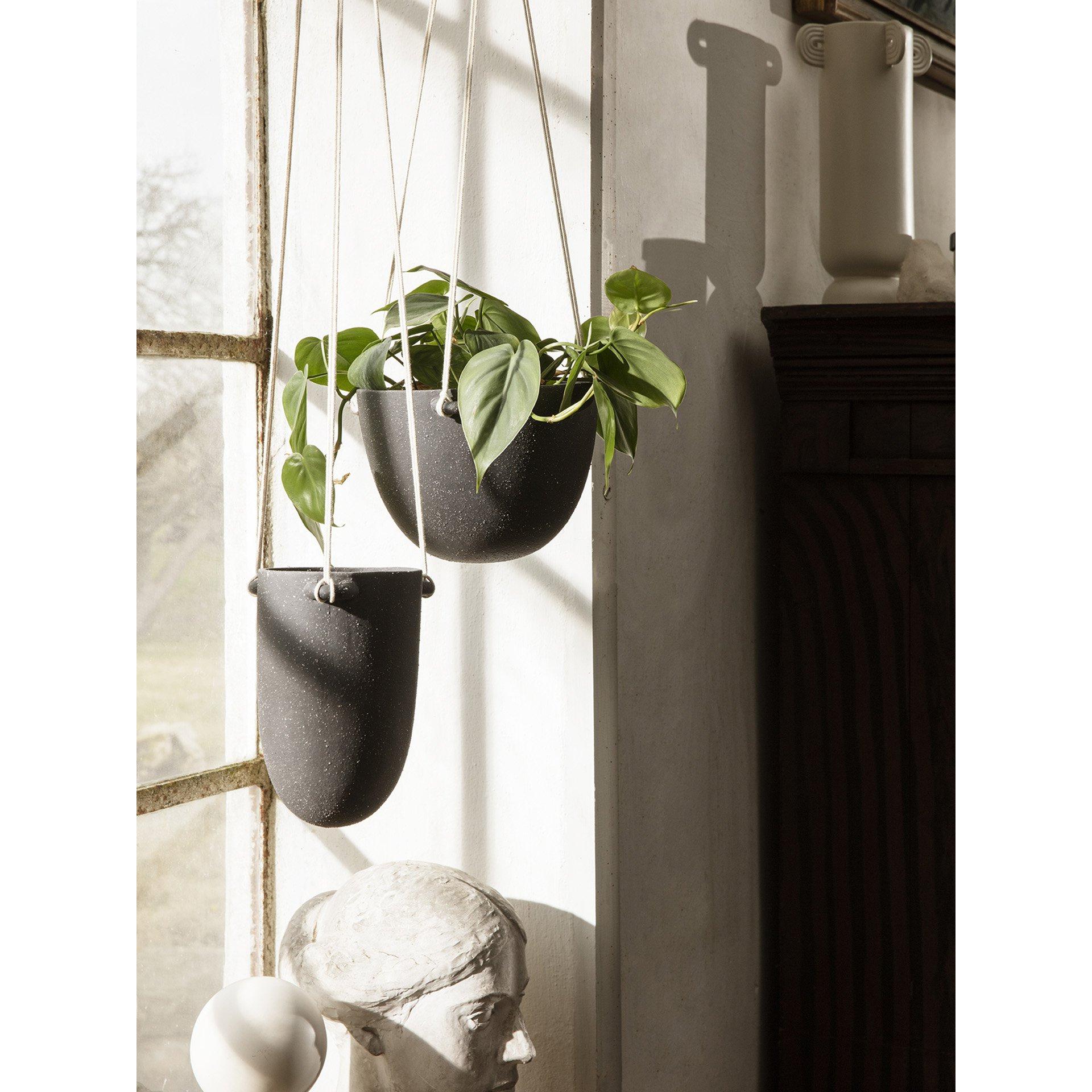 [product_category]-Ferm Living Speckle Pot Large, Dark Grey-Ferm Living-5704723269588-1104263992-FER-2
