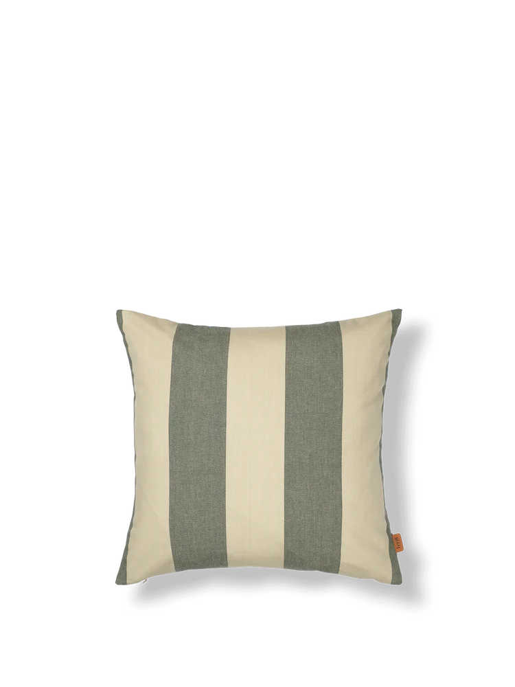 [product_category]-Ferm Living Strand Outdoor Cushion Cover Dark Lichen/Parchme-Ferm Living-5704723322955-1104269310-FER-1
