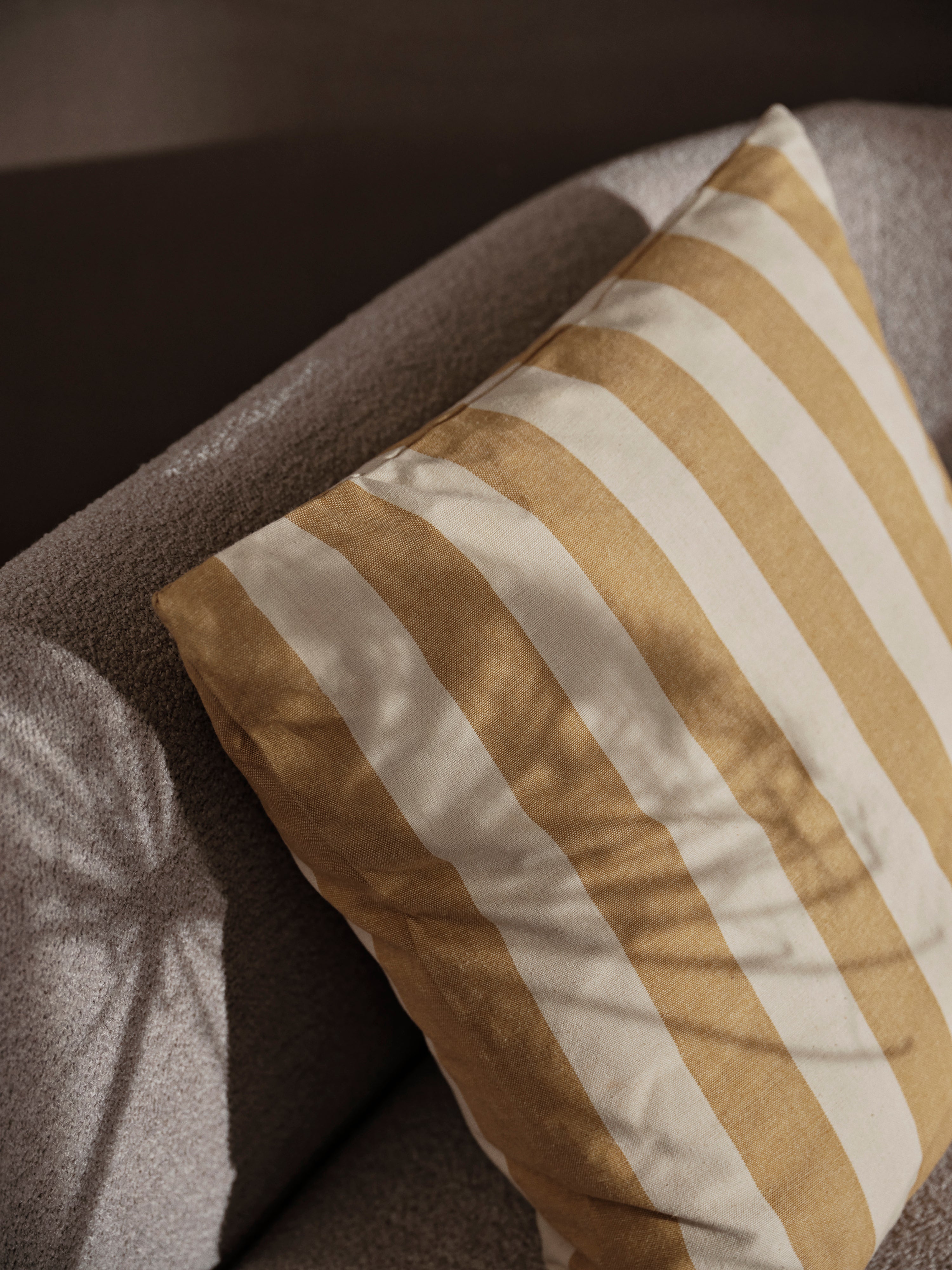 [product_category]-Ferm Living Strand Outdoor Cushion Warm Yellow/Parchment-Ferm Living-5704723320517-1104269066-FER-3