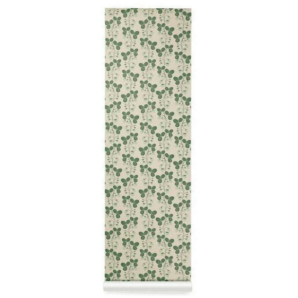 [product_category]-Ferm Living Strawberry Field Wallpaper 53x1000 Cm, Green-Ferm Living-5704723277491-1104264783-FER-1