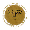 Ferm Living Sun Rug s třásněmi malými, žlutými