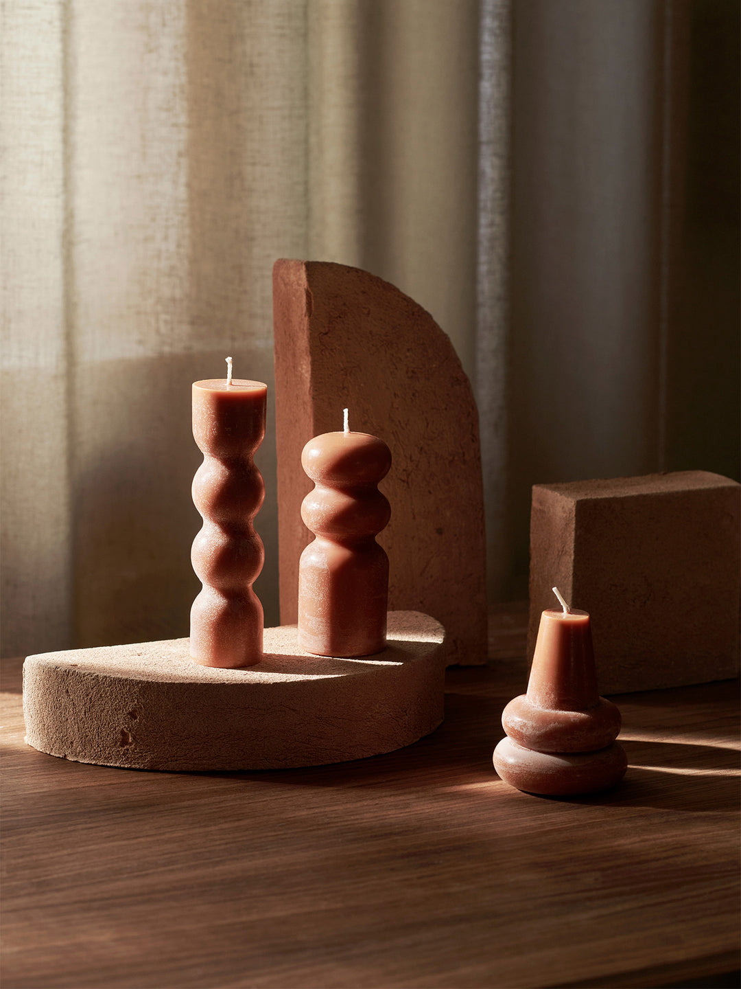 [product_category]-Ferm Living Torno Candles 3 Er Set, Amber-Ferm Living-5704723292227-1104266256-FER-2