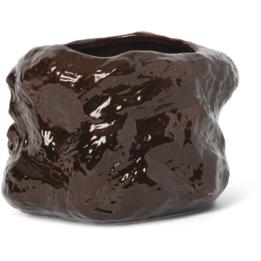 [product_category]-Ferm Living Tuck Flowerpot, Red Brown-Ferm Living-5704723105114-100574306-FER-3