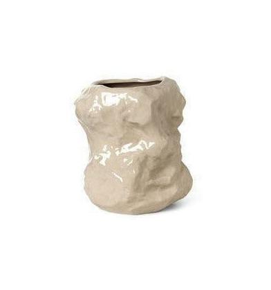 [product_category]-Ferm Living Tuck Vase, Cashmere-Ferm Living-5704723256366-110136693-FER-1