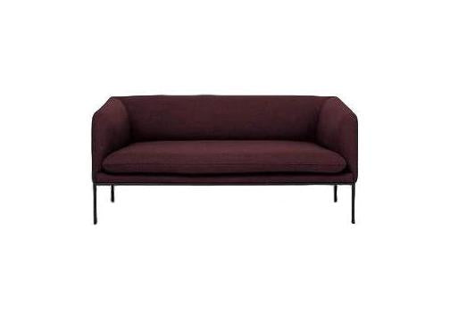 [product_category]-Ferm Living Turn Sofa 2 Fiord, Solid Bordeaux-Ferm Living-5704723017882-9571-FER-1