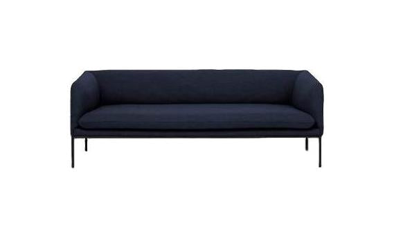 [product_category]-Ferm Living Turn Sofa 3 Fiord, Solid Dark Blue-Ferm Living-5704723017974-9580-FER-1