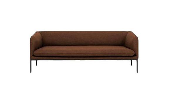 [product_category]-Ferm Living Turn Sofa 3 Fiord, Solid Rust-Ferm Living-5704723017981-9581-FER-1