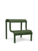 Ferm Living Up Step Stolion Forest Green