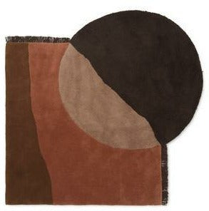 [product_category]-Ferm Living View Tufted Rug, Red Brown-Ferm Living-5704723255833-1100832777-FER-1