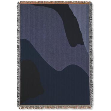 [product_category]-Ferm Living Vista Blanket, Dark Blue-Ferm Living-5704723103578-100514403-FER-3