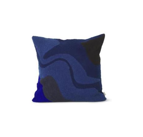 [product_category]-Ferm Living Vista Cushion, Dark Blue-Ferm Living-5704723105022-100358403-FER-1