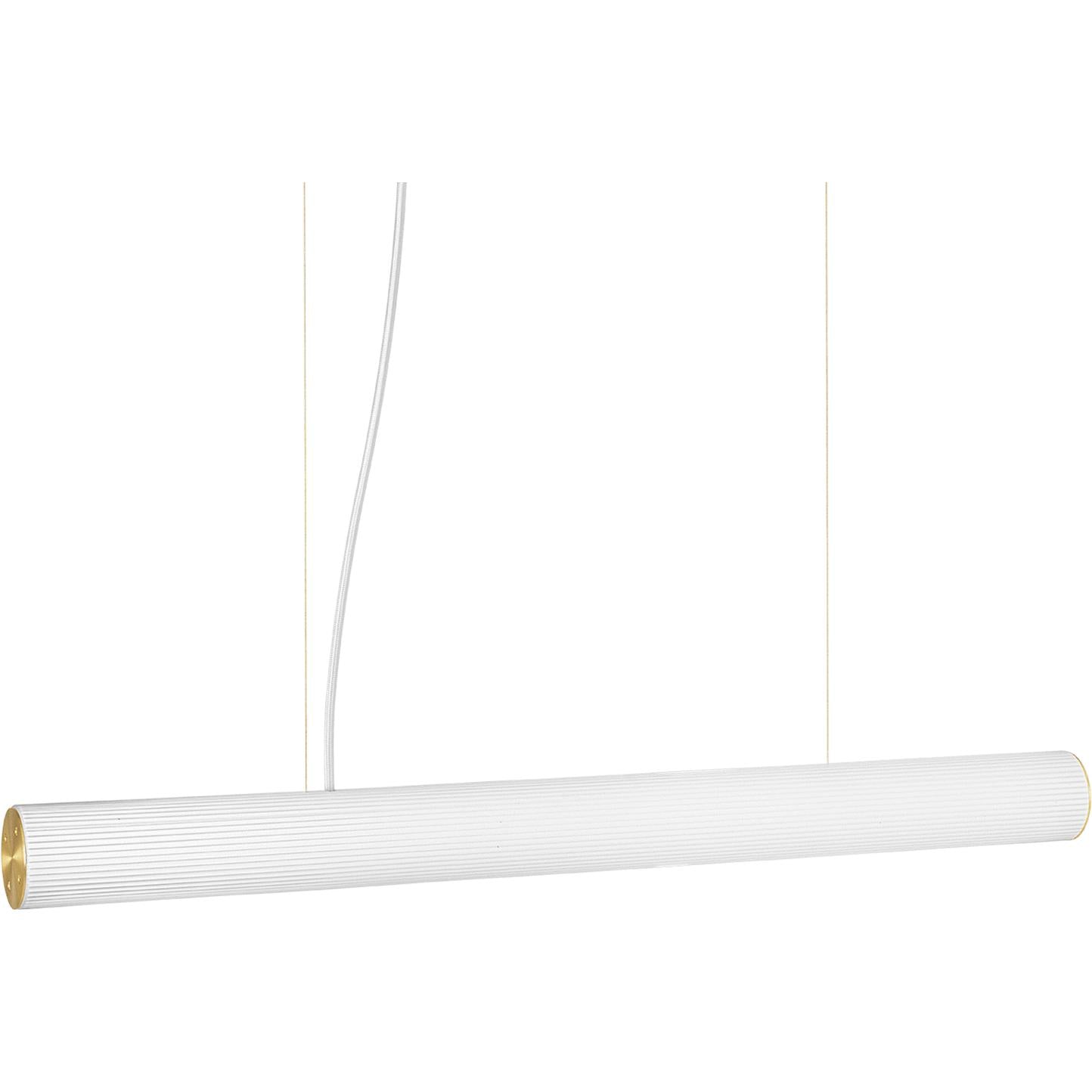 [product_category]-Ferm Living Vuelta Suspension Lamp Brass ø100, White-Ferm Living-5704723259862-1104263020-FER-1