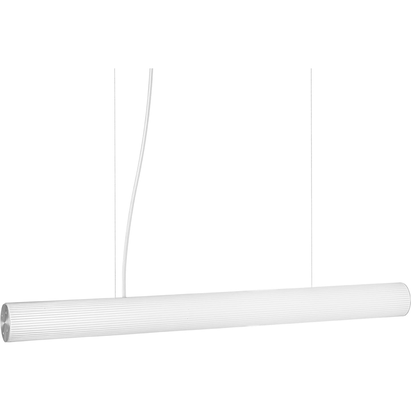 [product_category]-Ferm Living Vuelta Suspension Lamp Stainless Steel ø100 Cm, White-Ferm Living-5704723264798-1104263513-FER-1