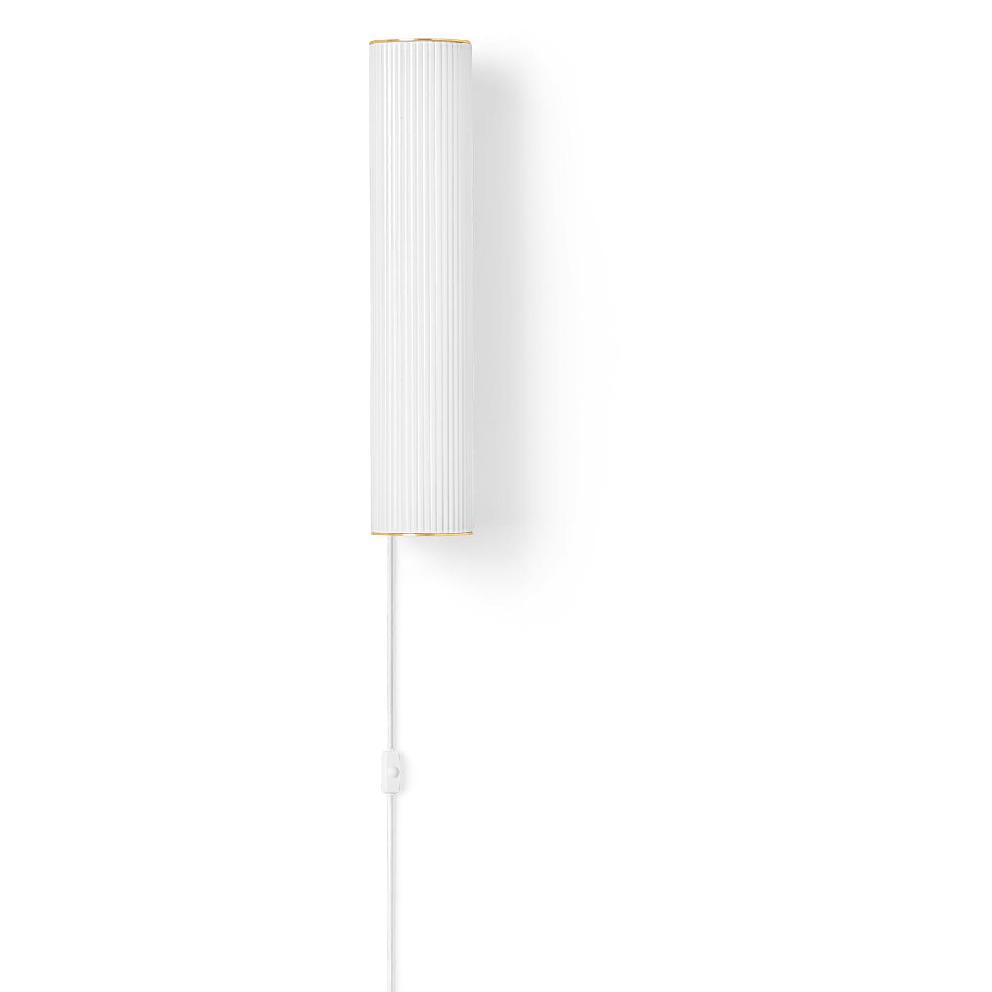 [product_category]-Ferm Living Vuelta Wall Lamp Brass ø40 Cm, White-Ferm Living-5704723267423-1104263776-FER-3