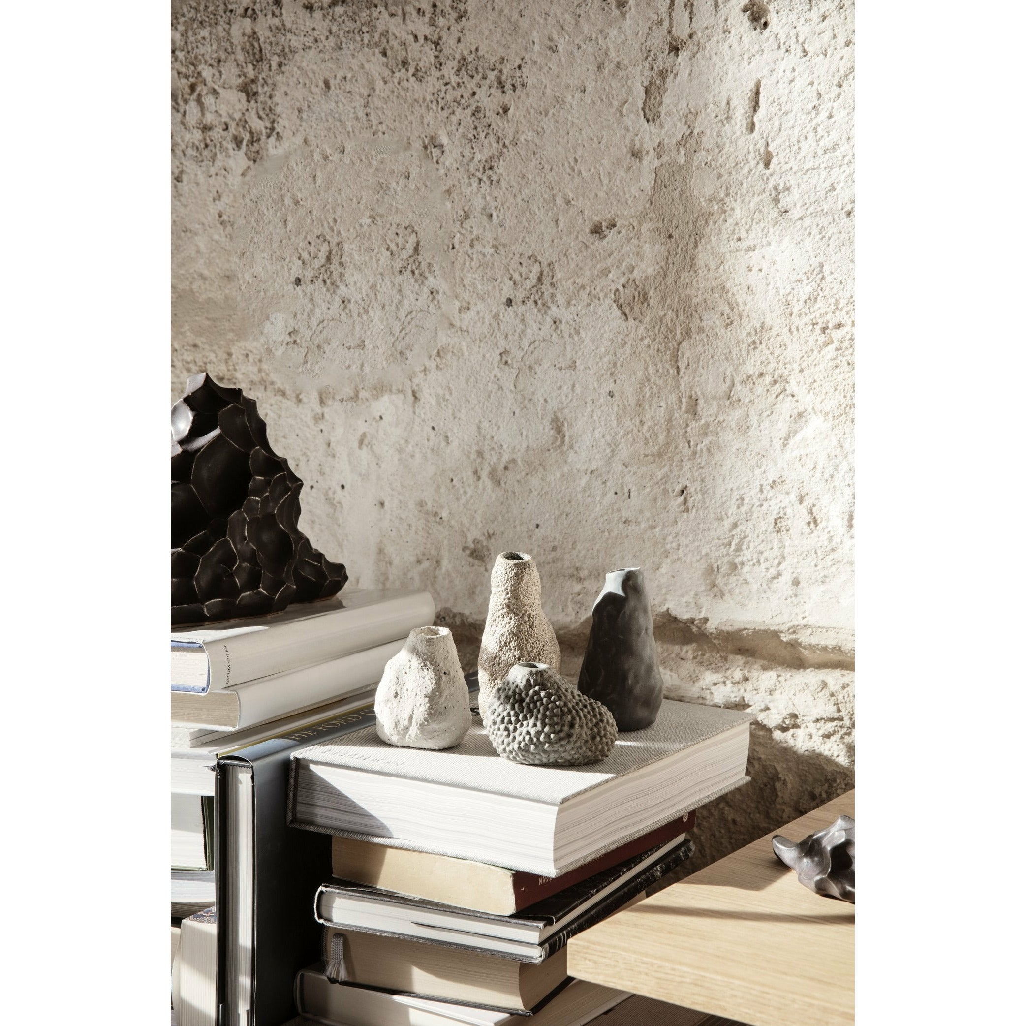[product_category]-Ferm Living Vulca Mini Vase, Off White Stone-Ferm Living-5704723256946-1101942842-FER-3