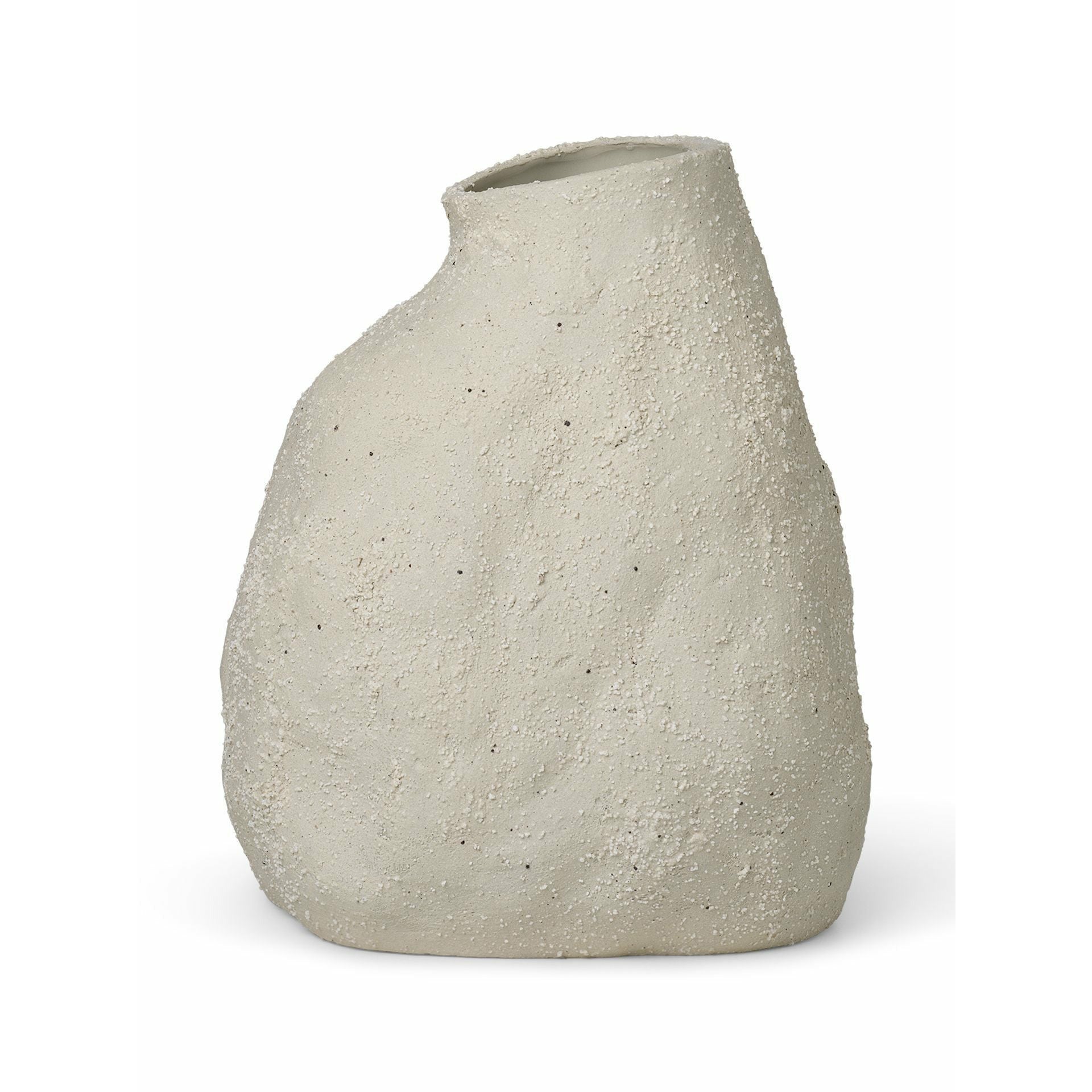 [product_category]-Ferm Living Vulca Vase Medium Stone, Off White-Ferm Living-5704723259176-1104172842-FER-1