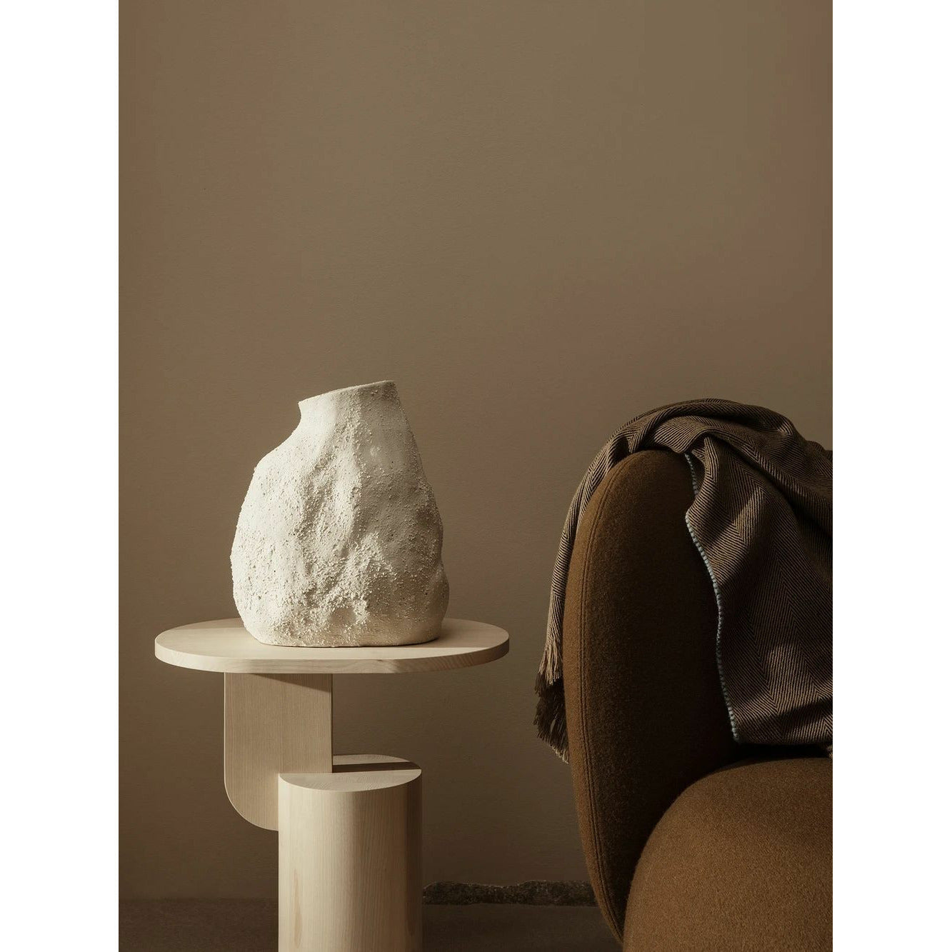 [product_category]-Ferm Living Vulca Vase Medium Stone, Off White-Ferm Living-5704723259176-1104172842-FER-2