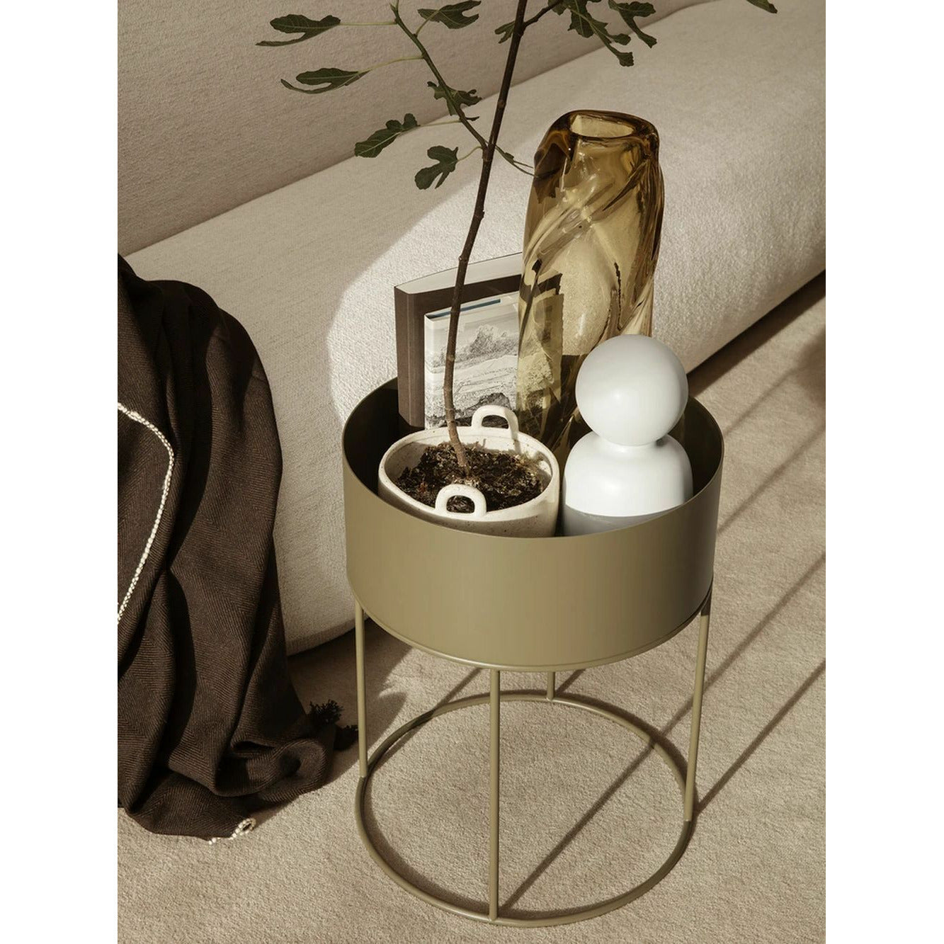 [product_category]-Ferm Living Water Swirl Vase, Yellow-Ferm Living-5704723262411-1104263275-FER-2