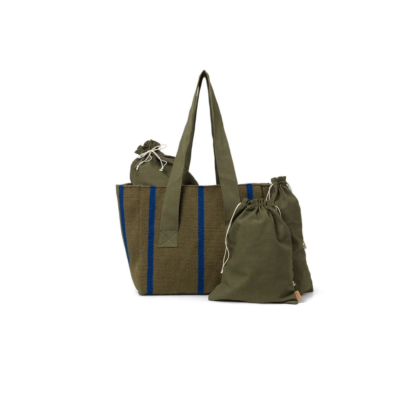 [product_category]-Ferm Living Yard Picnic Bag, Olive/Light Blue-Ferm Living-5704723284529-1104265486-FER-7