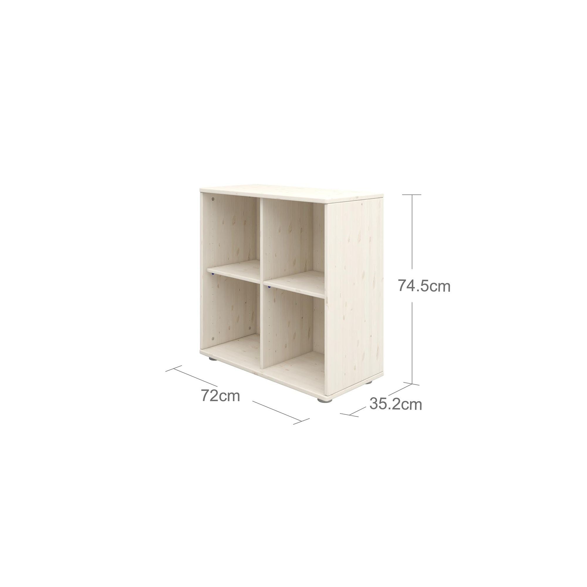[product_category]-FLEXA Bookcase, 4 compartments-FLEXA-5706459144580-81-36201-2-FLE-7