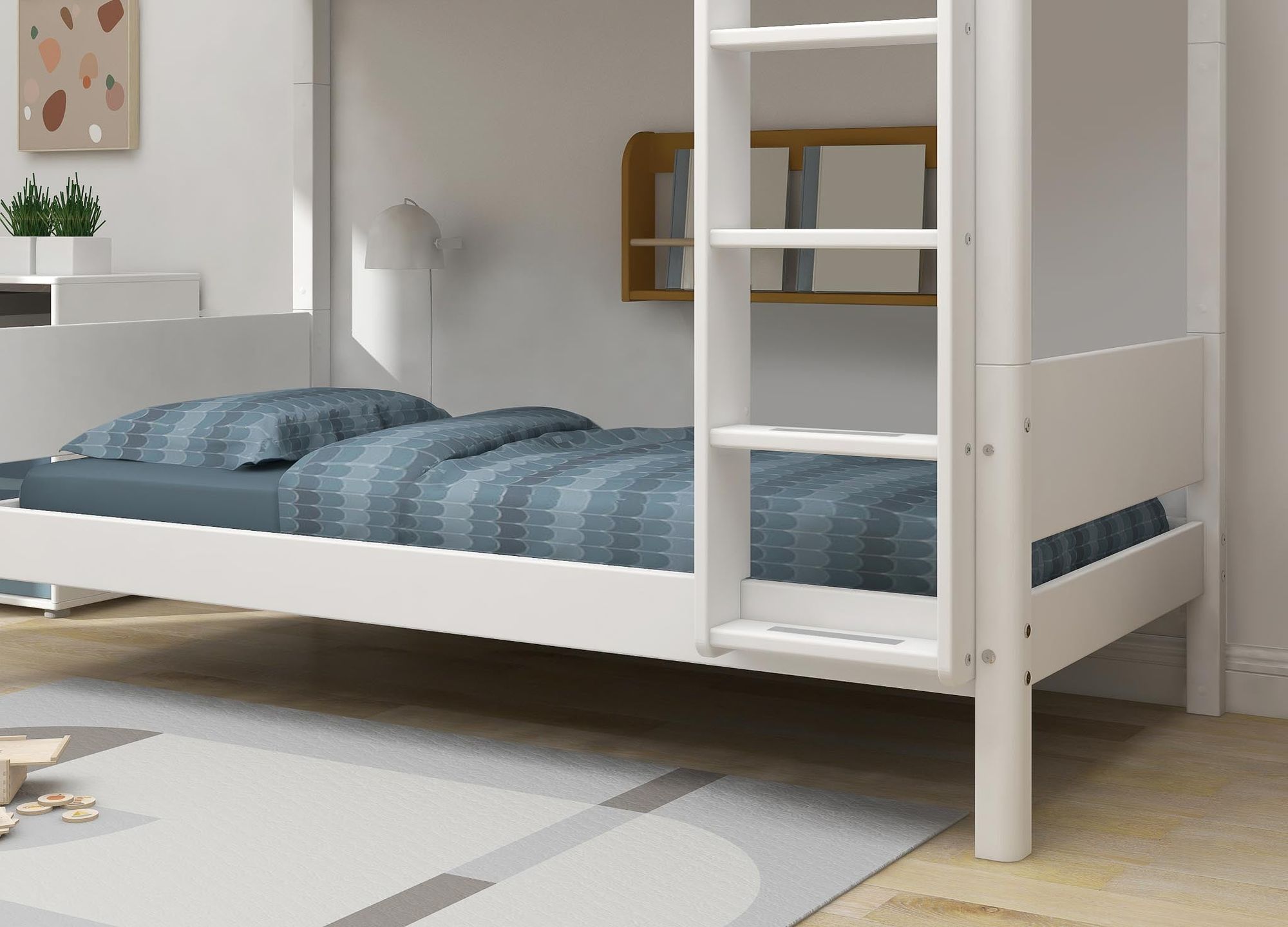 [product_category]-FLEXA Bunk bed w. extra height-FLEXA-5706459084312-80-17414-40-FLE-4