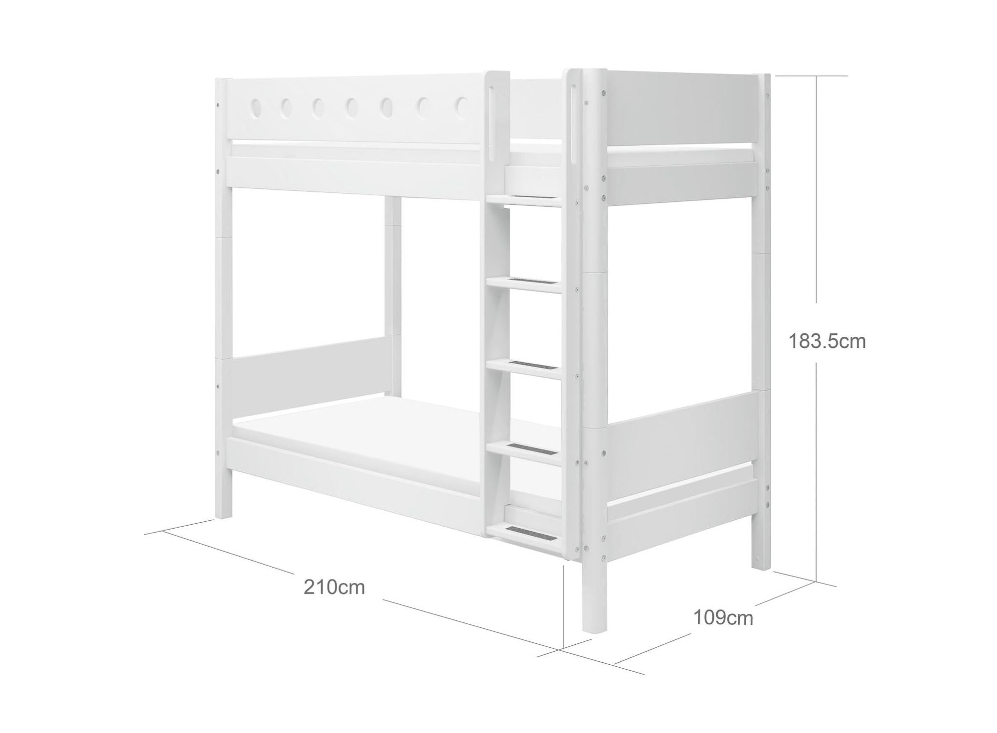 [product_category]-FLEXA Bunk bed w. extra height-FLEXA-5706459084312-80-17414-40-FLE-8