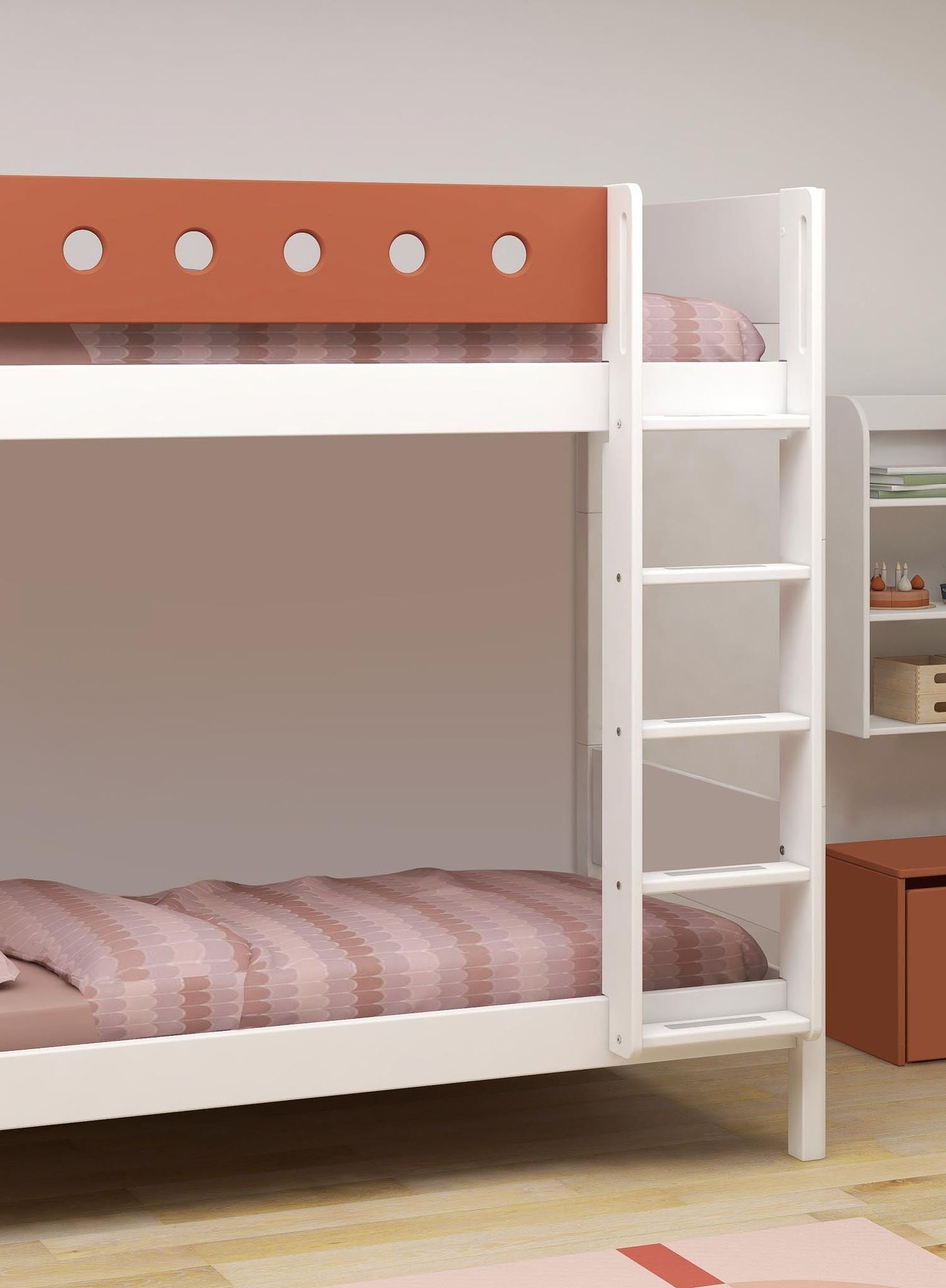 [product_category]-FLEXA Bunk bed w. extra height-FLEXA-5706459150550-80-17414-518-FLE-5