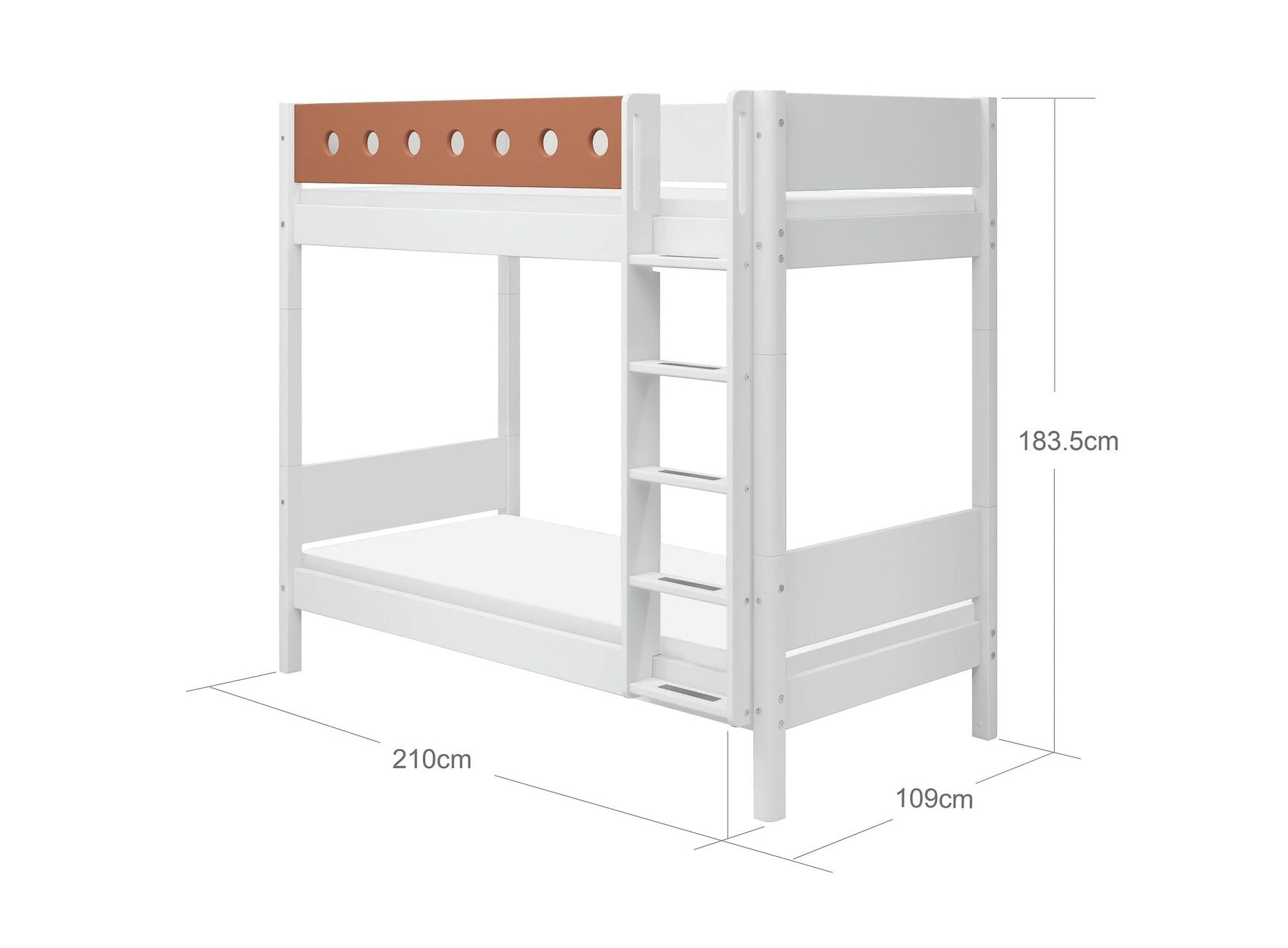 [product_category]-FLEXA Bunk bed w. extra height-FLEXA-5706459150550-80-17414-518-FLE-9
