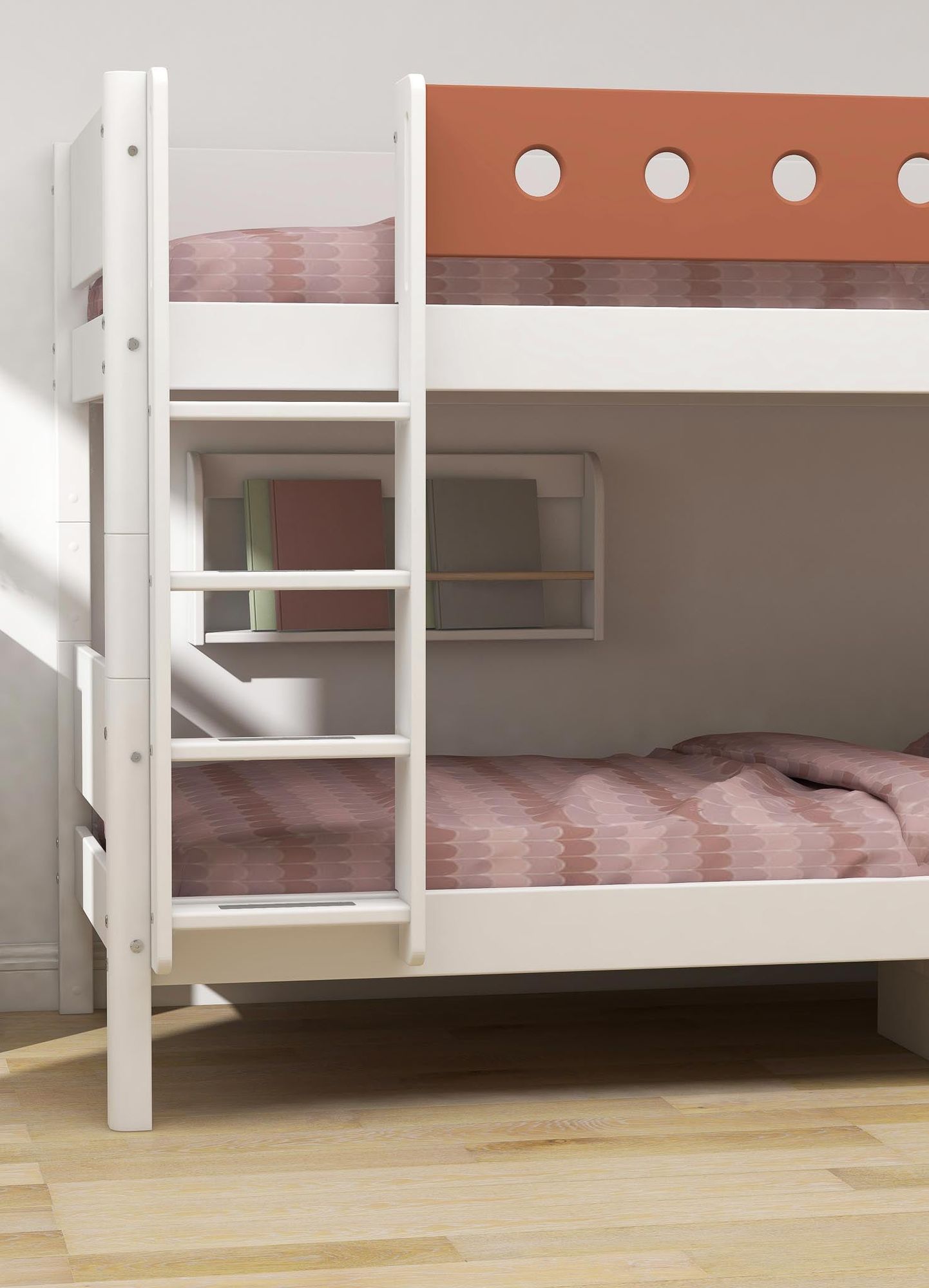 [product_category]-FLEXA Bunk bed w. straight ladder-FLEXA-5706459150499-80-17407-518-FLE-3