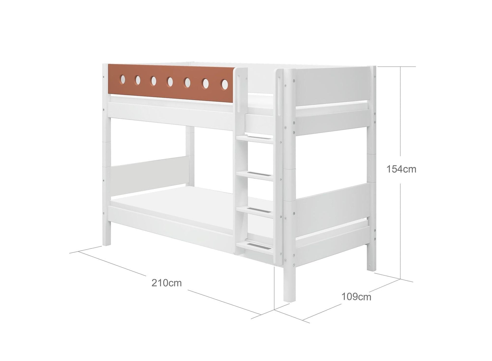 [product_category]-FLEXA Bunk bed w. straight ladder-FLEXA-5706459150499-80-17407-518-FLE-8