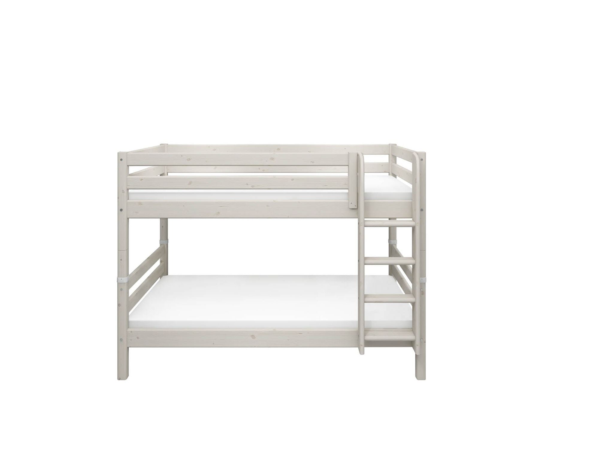 [product_category]-FLEXA Bunk bed with straight ladder-FLEXA-5706459052847-90-10032-2-01-FLE-7