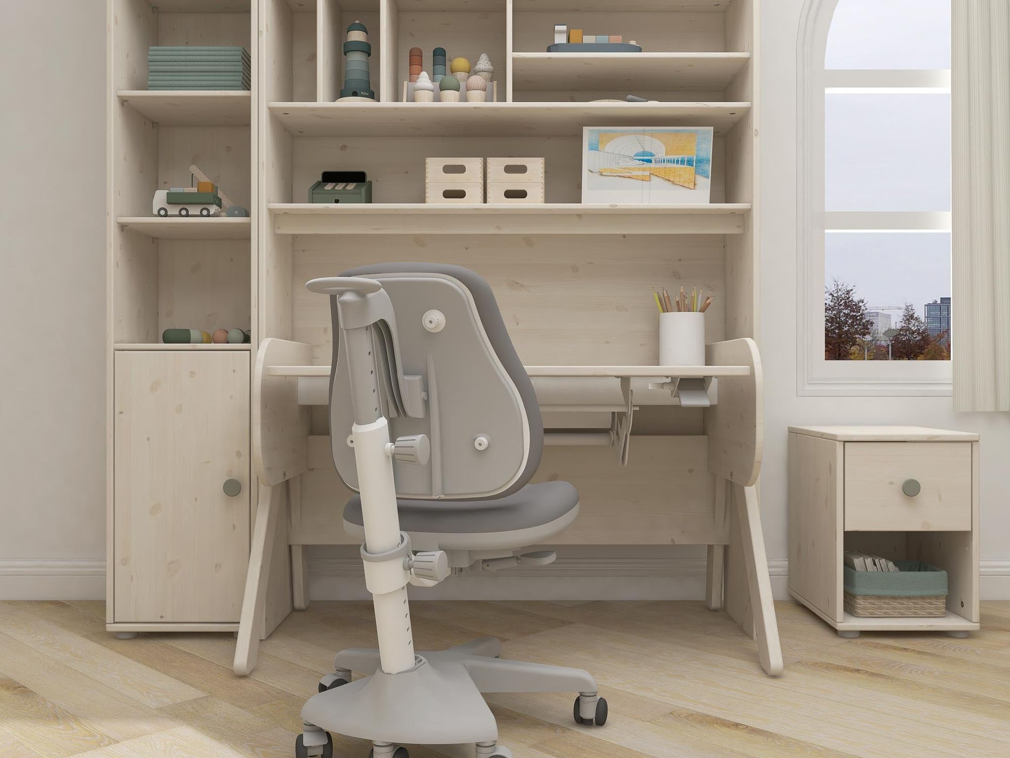[product_category]-FLEXA Chest with 1 drawer-FLEXA-5706459146492-81-36101-502-FLE-3