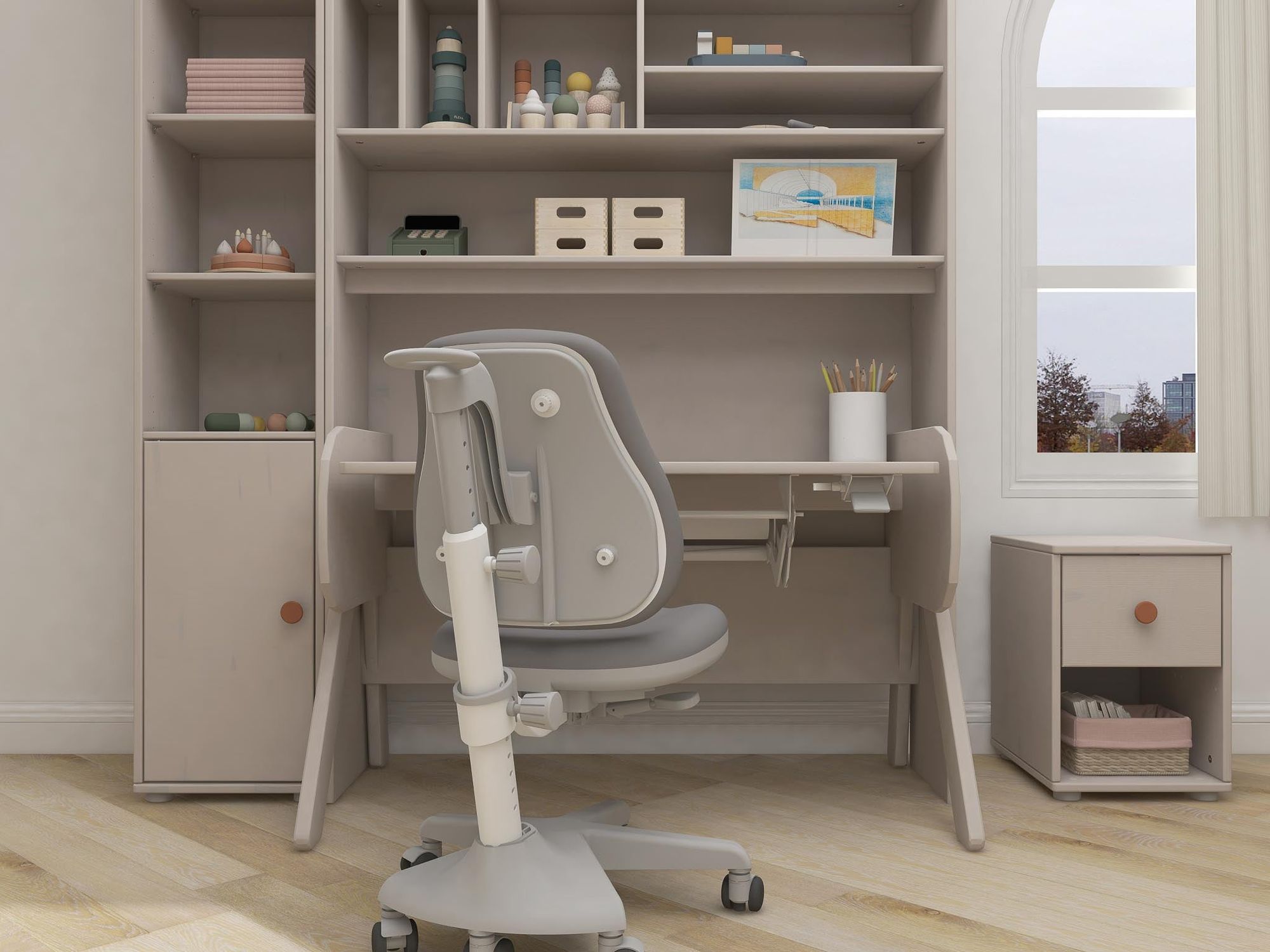 [product_category]-FLEXA Chest with 1 drawer-FLEXA-5706459146522-81-36101-505-FLE-4