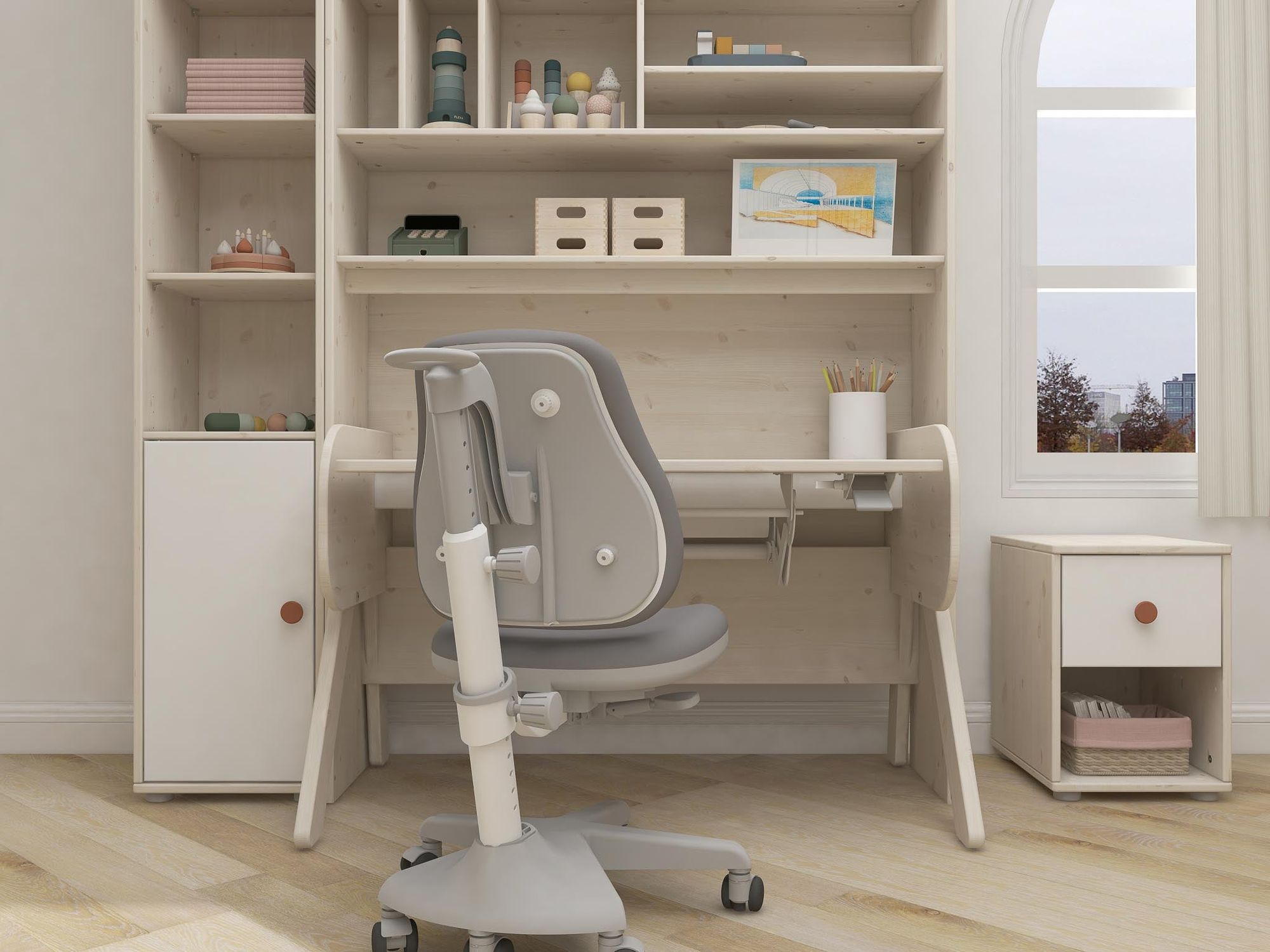 [product_category]-FLEXA Chest with 1 drawer-FLEXA-5706459146553-81-36101-508-FLE-4