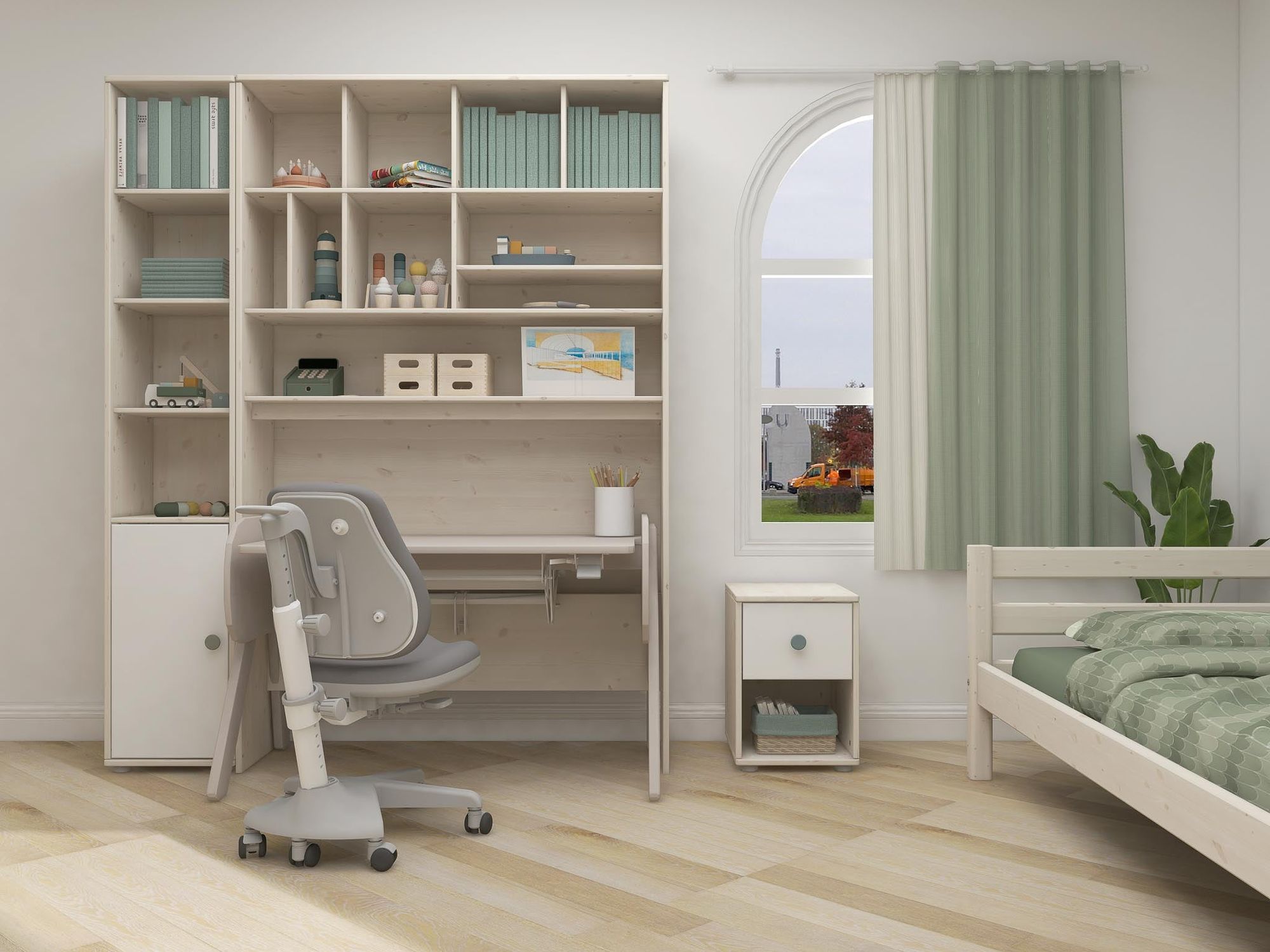 [product_category]-FLEXA Chest with 1 drawer-FLEXA-5706459146560-81-36101-509-FLE-2