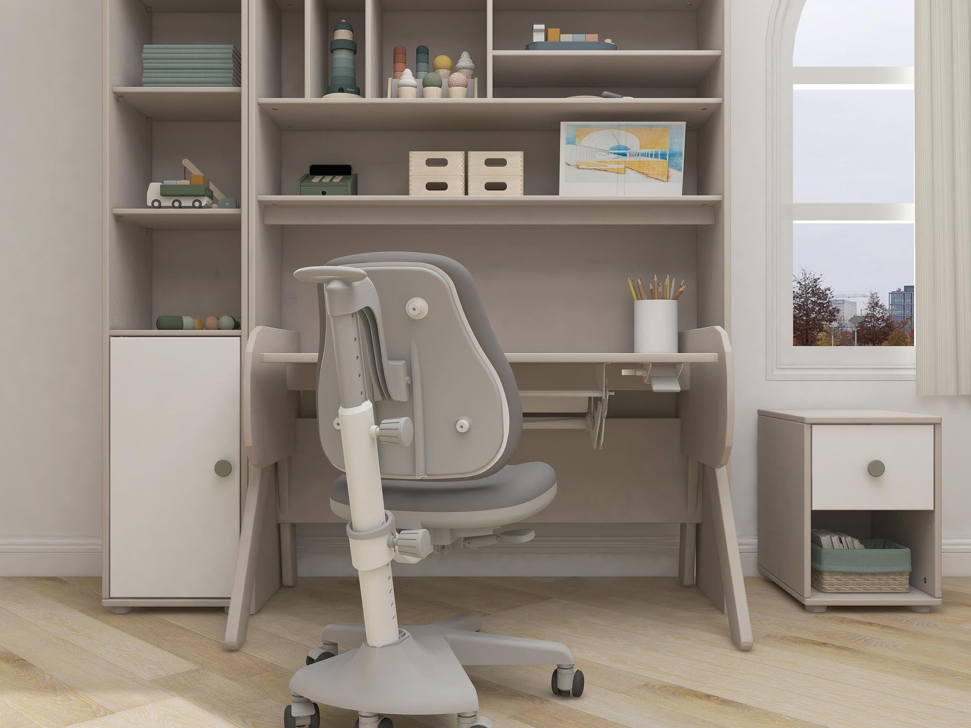 [product_category]-FLEXA Chest with 1 drawer-FLEXA-5706459146591-81-36101-512-FLE-4