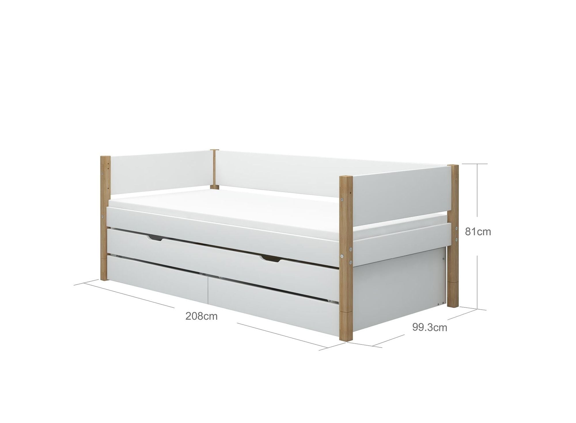 [product_category]-FLEXA Daybed with guest bed and 2 drawers-FLEXA-5706459132709-90-10817-95-FLE-10