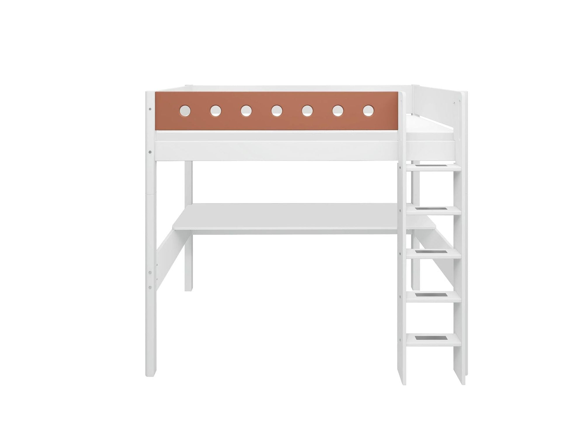 [product_category]-FLEXA High bed w. straight ladder and desk-FLEXA-5706459150857-80-17525-518-FLE-6