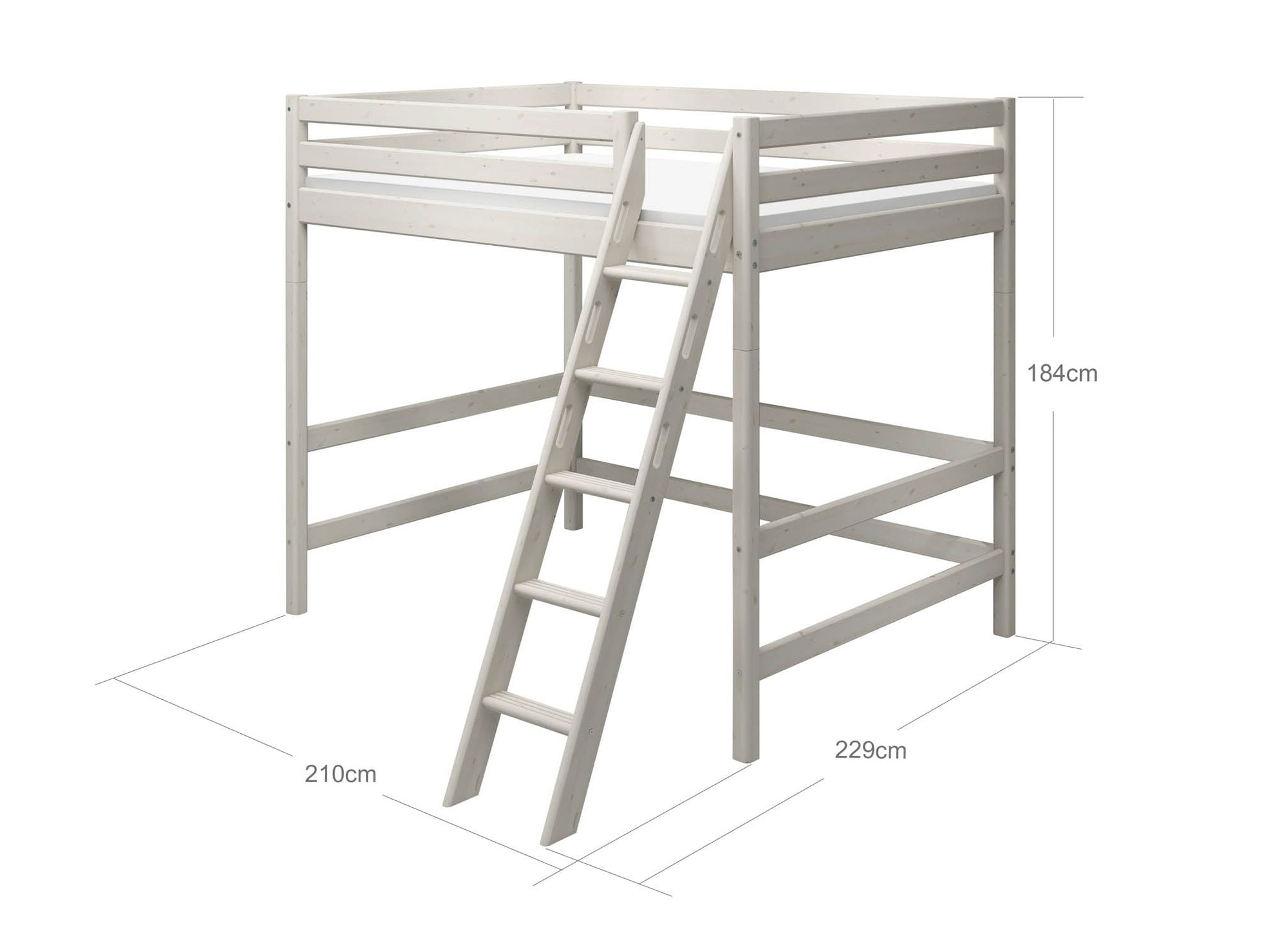 [product_category]-FLEXA High bed with slanting ladder-FLEXA-5706459073163-90-10623-2-01-FLE-8