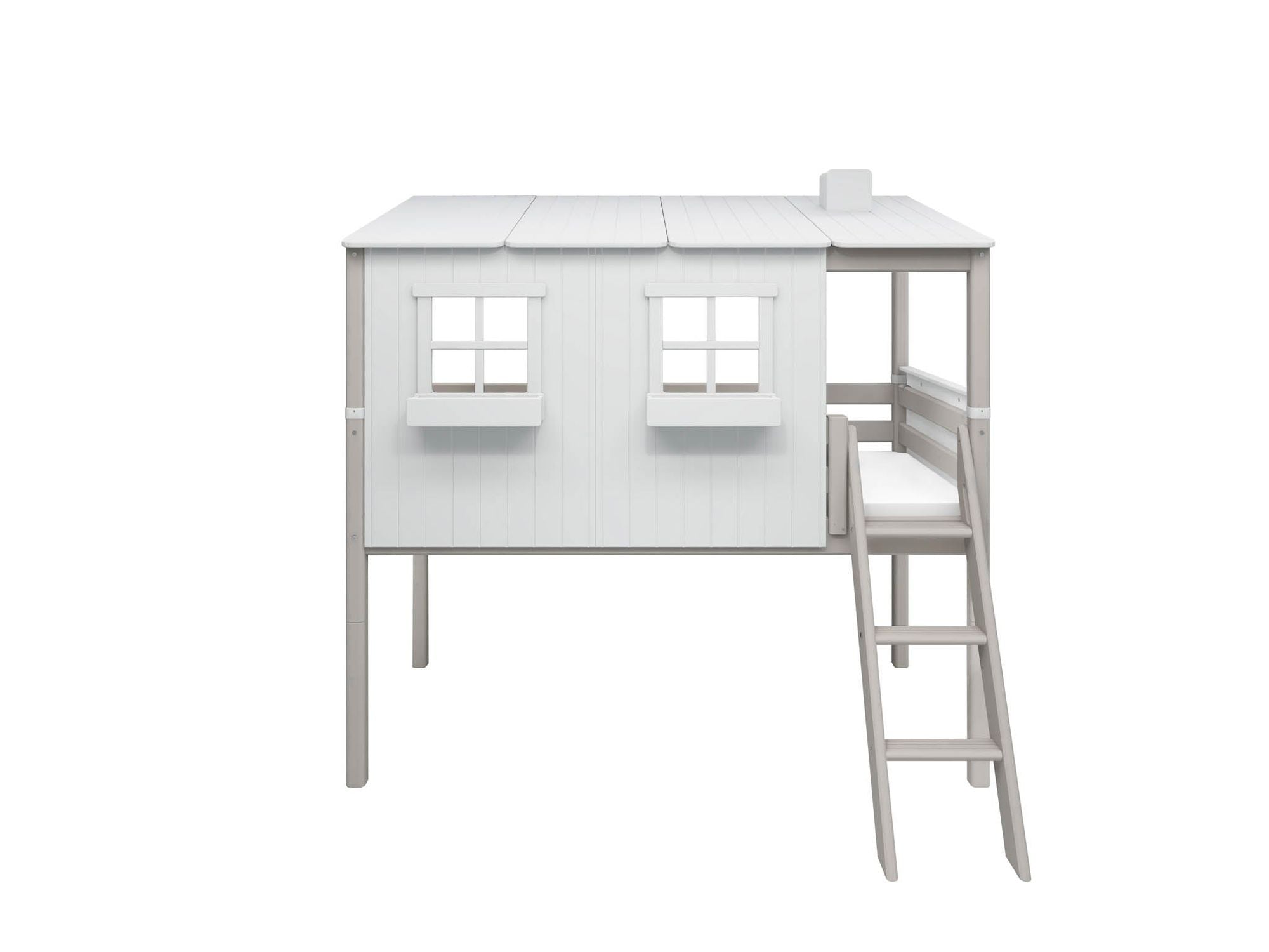 [product_category]-FLEXA Mid-high bed w. Classic House-FLEXA-5706459130088-90-10770-72-01-FLE-6