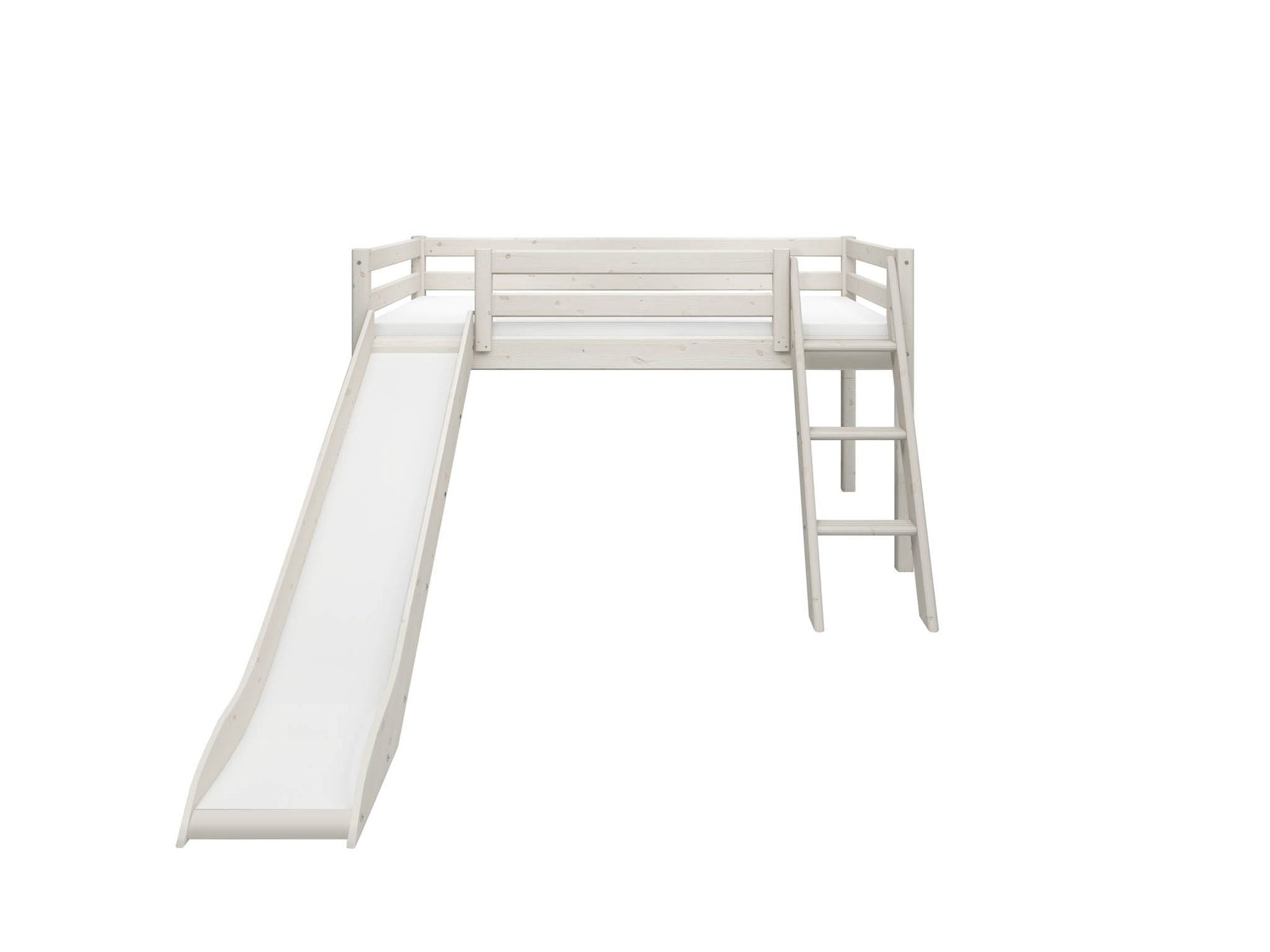 [product_category]-FLEXA Mid-high bed w. slanting ladder and slide-FLEXA-5706459068817-90-10310-2-01-FLE-5