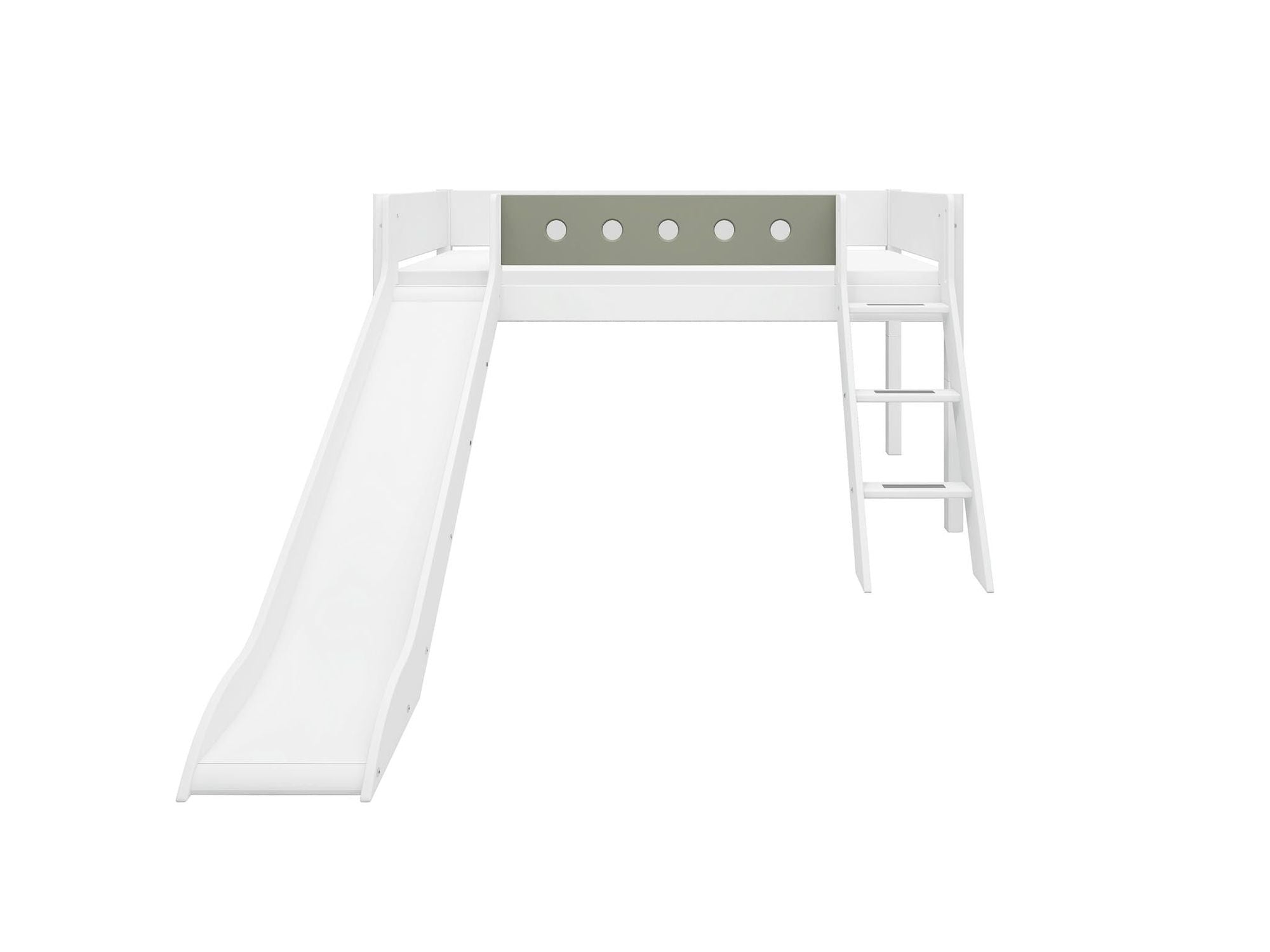 [product_category]-FLEXA Mid-high bed w. slanting ladder and slide-FLEXA-5706459150307-80-17315-519-FLE-6