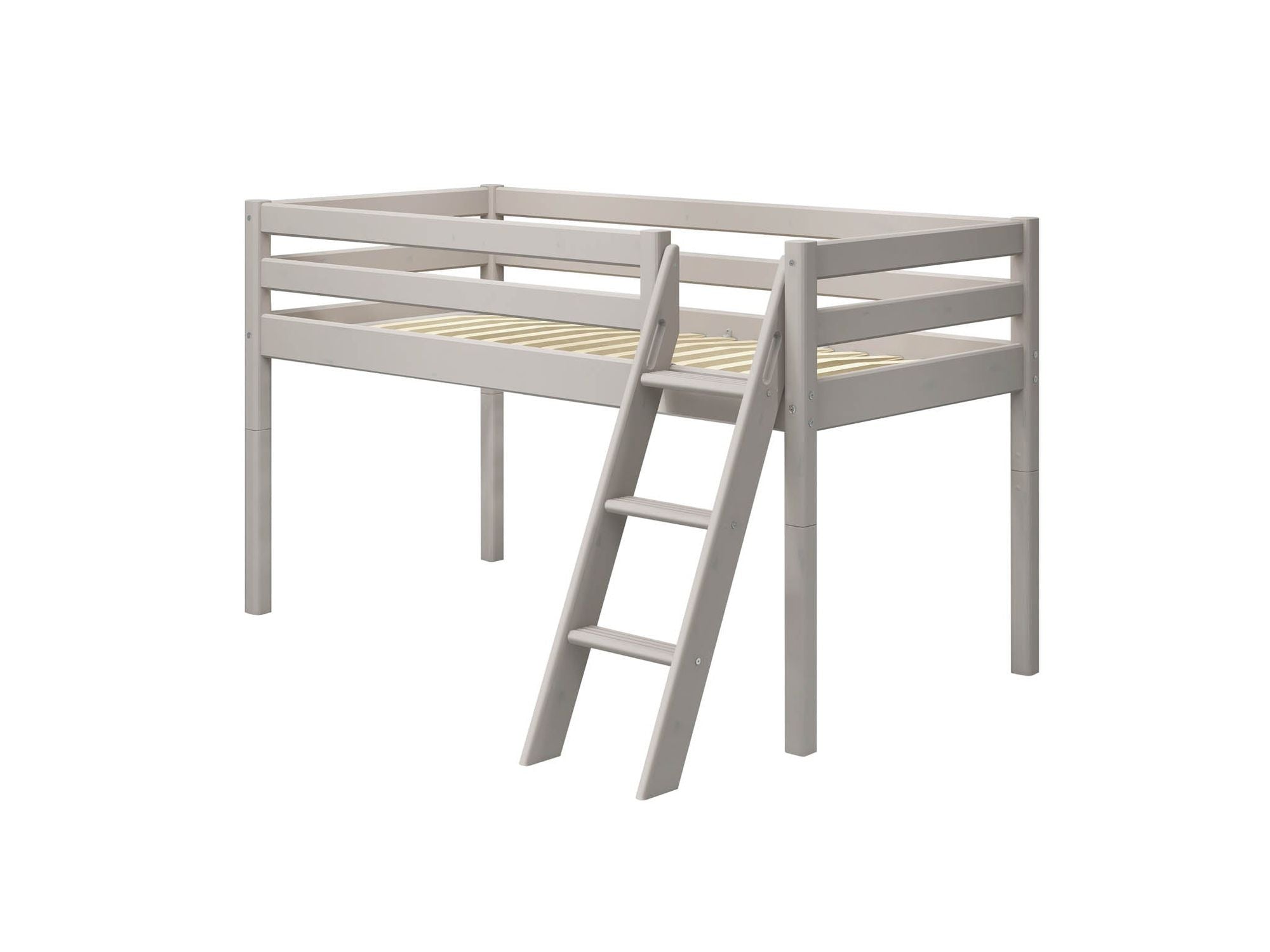 [product_category]-FLEXA Mid-high bed w. slanting ladder-FLEXA-5706459127804-90-10308-3-01-FLE-7