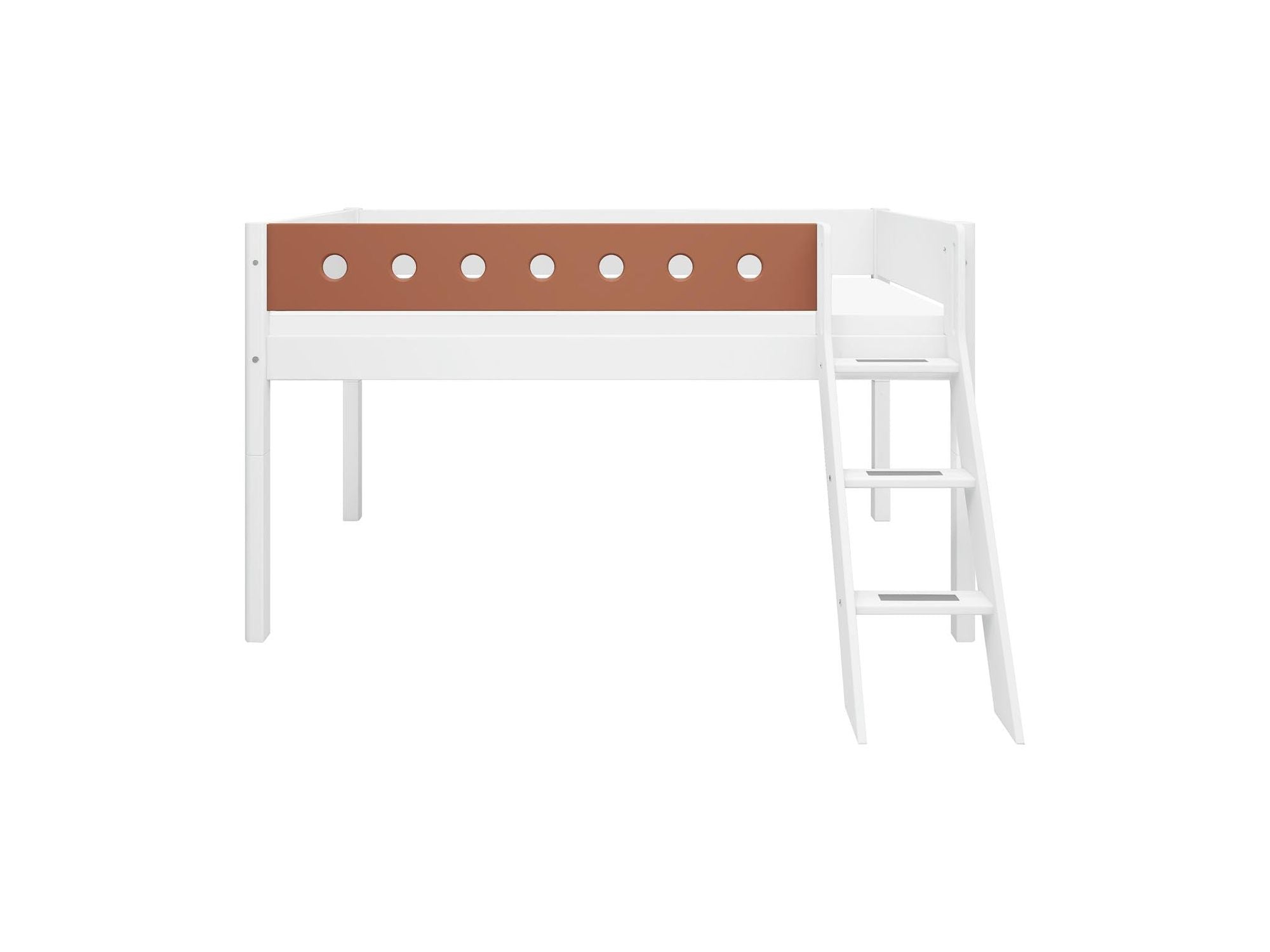 [product_category]-FLEXA Mid-high bed w. slanting ladder-FLEXA-5706459150215-80-17311-518-FLE-6