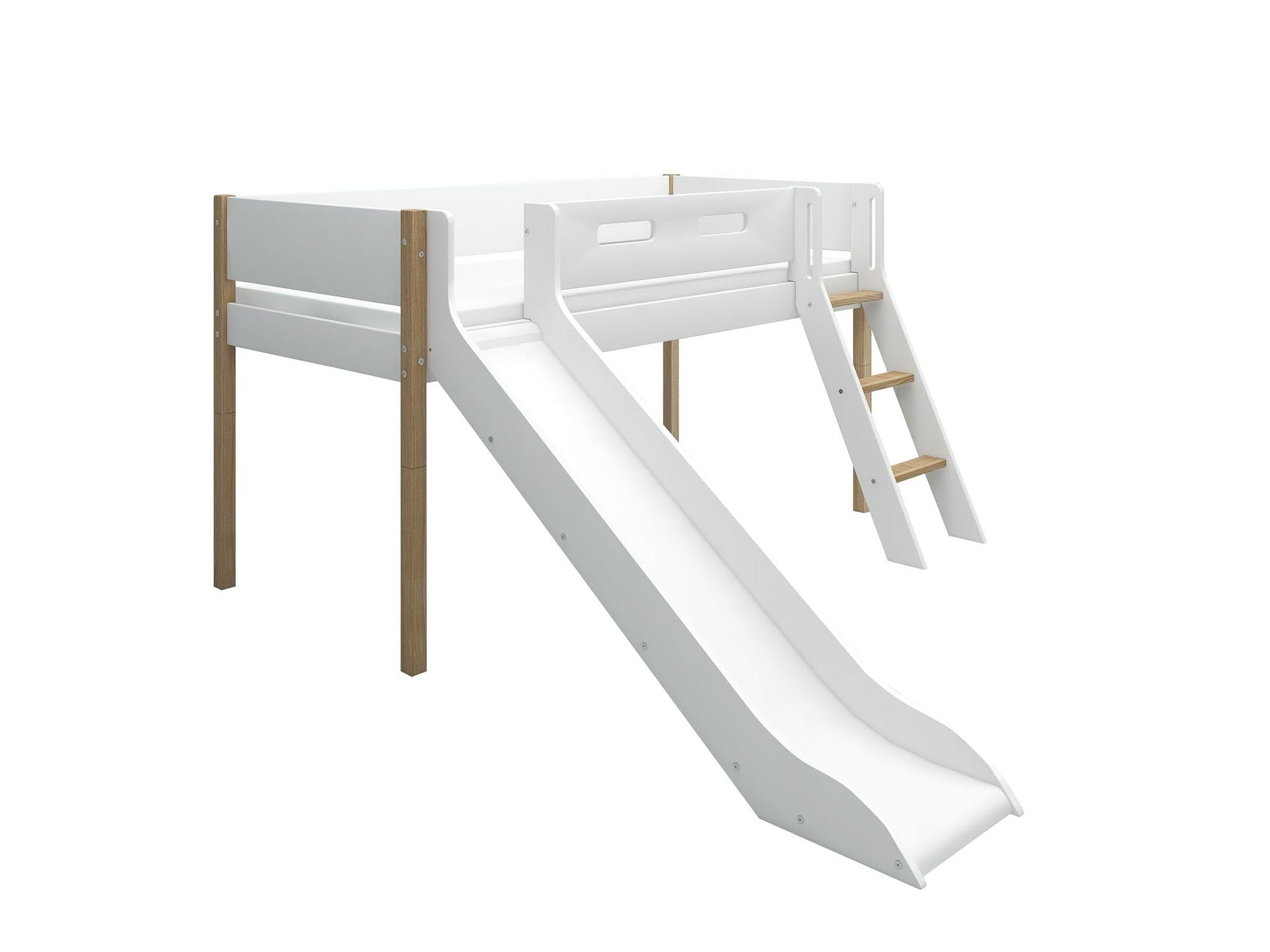[product_category]-FLEXA Mid-high bed w. slide-FLEXA-5706459132211-80-31308-95-FLE-7
