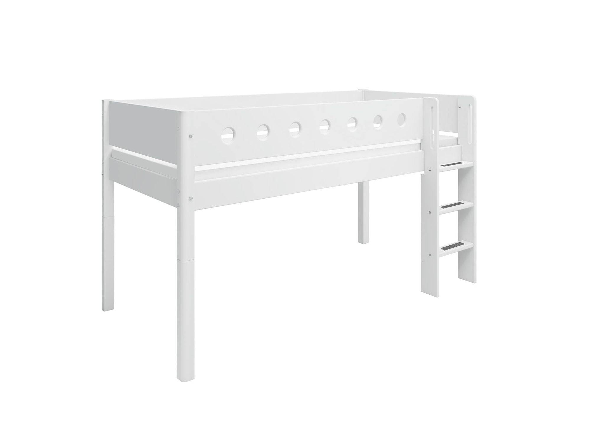 [product_category]-FLEXA Mid-high bed w. straight ladder-FLEXA-5706459064611-80-17309-40-FLE-10