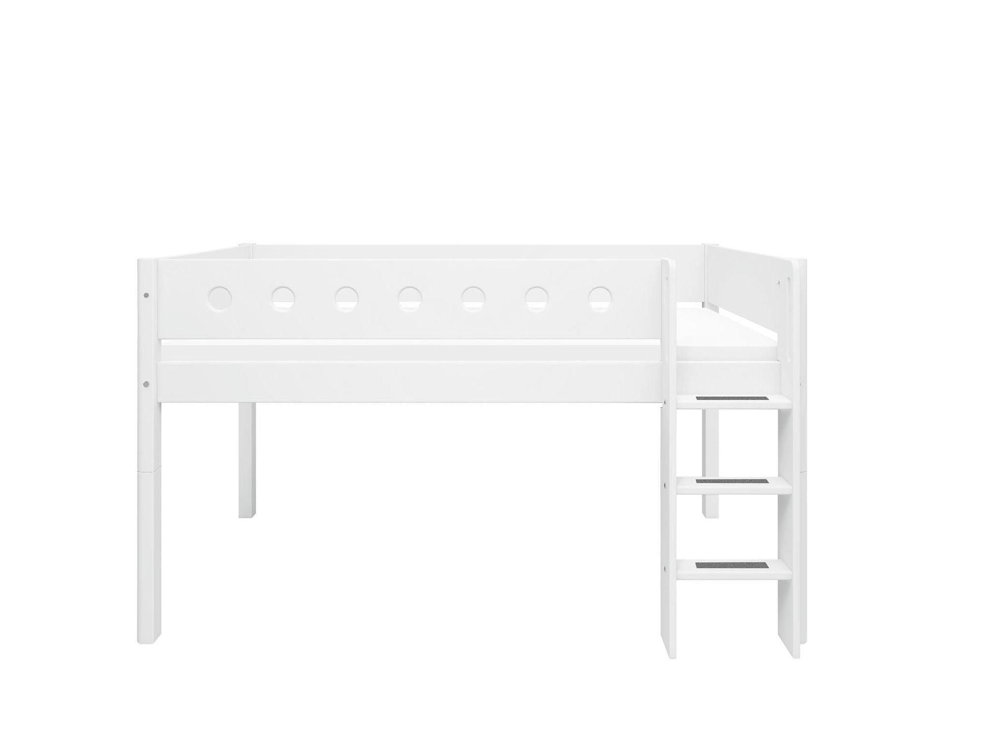 [product_category]-FLEXA Mid-high bed w. straight ladder-FLEXA-5706459064611-80-17309-40-FLE-8