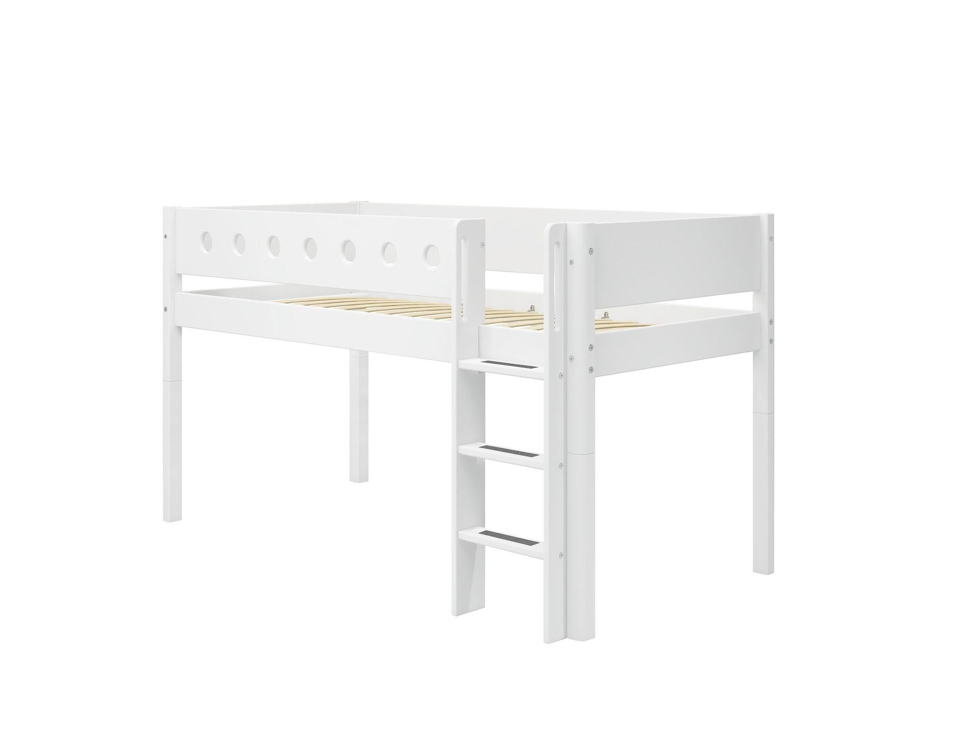 [product_category]-FLEXA Mid-high bed w. straight ladder-FLEXA-5706459064611-80-17309-40-FLE-9
